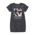 thumbnail image 1 of Whitney Houston - Whitney Grid  - Toddler And Youth Girls Fleece Dress, 1 of 4