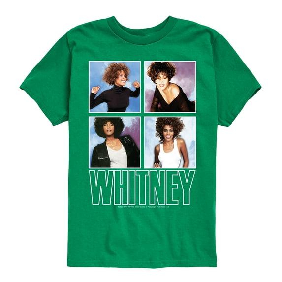 Whitney Houston - Whitney Grid - Toddler And Youth Short Sleeve Graphic T-Shirt
