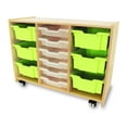 thumbnail image 1 of Whitney Plus CH0284 Tray Storage Cabinet, Green, 1 of 4