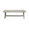 thumbnail image 1 of Whitney White Bench (RTA), 1 of 6