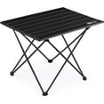thumbnail image 1 of Whitsunday Camping Table Folding, Outdoor Ultralight Portable Camp Side Table,Small Aluminum Folding Table for Picnic Beach BBQ Cooking Black, 1 of 7