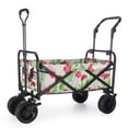 thumbnail image 1 of Whitsunday Folding Wagon 8" Heavy Duty Whlees with Push Bar (Standard Size PLUS), 1 of 9