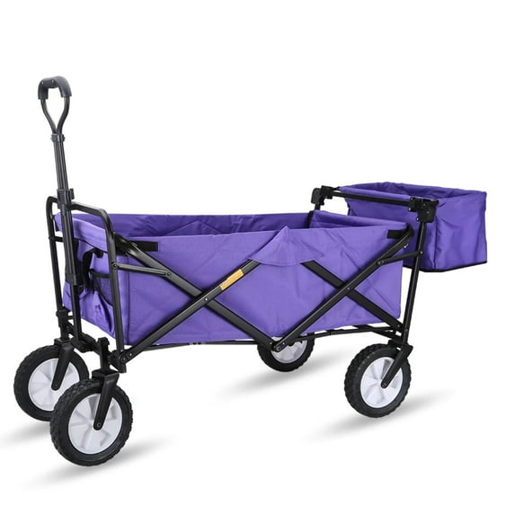 Whitsunday Folding Wagon 8" Standard wheels with Rear Storage (Standard Size)