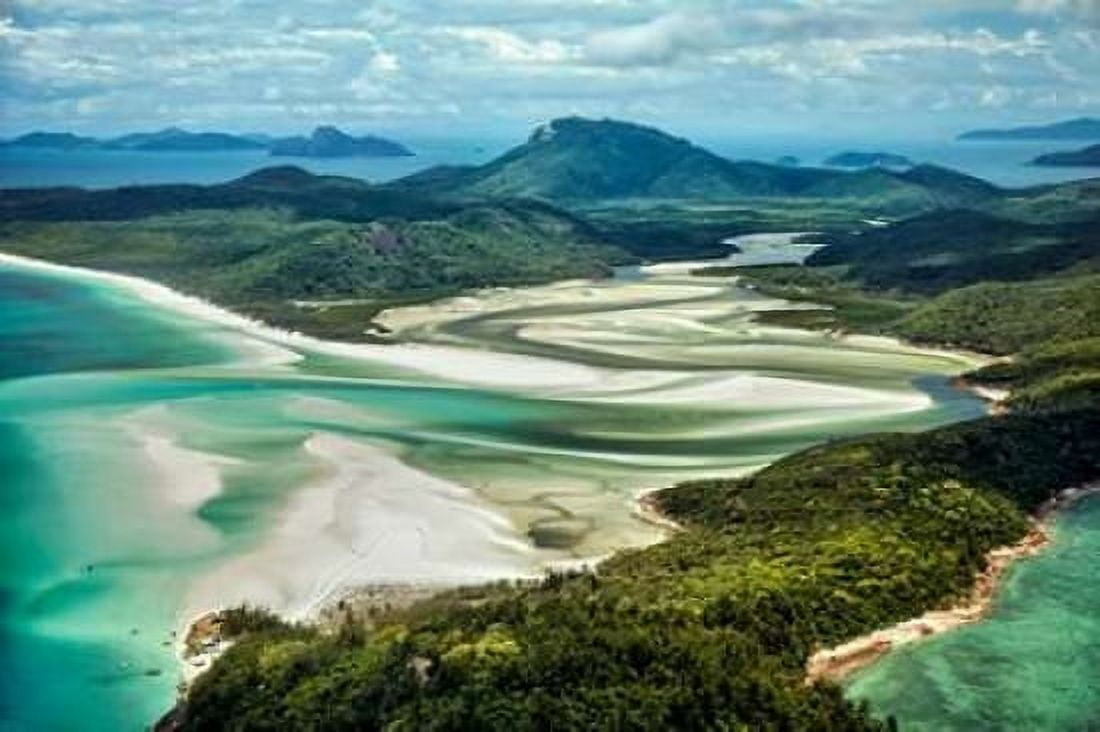 Whitsunday Island I Canvas Art - Larry Malvin (12 x 18)