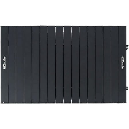 Whitsunday Outdoor Folding Table Aluminum (Carbon Black, Rectangle Standard)