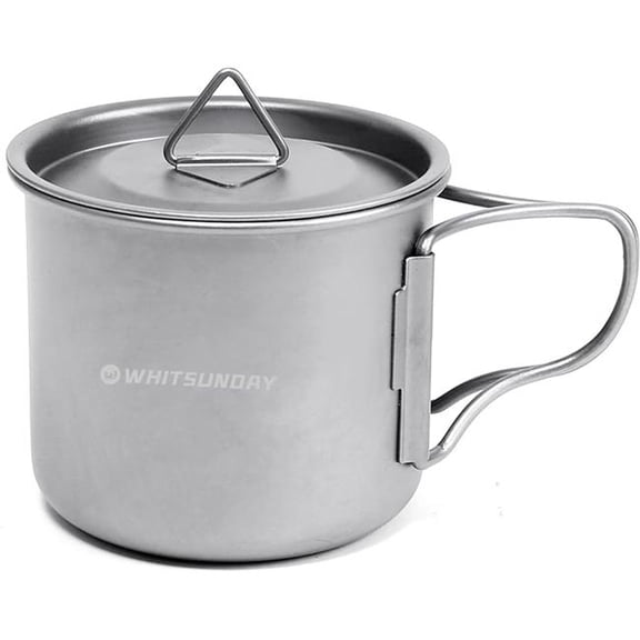 Whitsunday Ultralight Titanium Mug with Lid - Medium