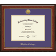thumbnail image 1 of Whittier College Diploma Frame, Document Size 11" x 8.5", 1 of 5