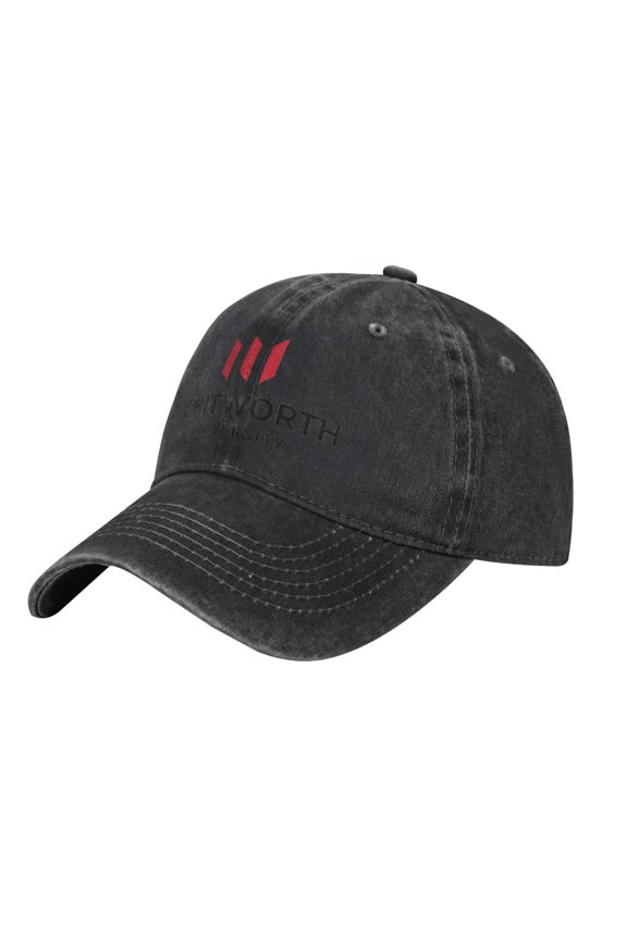 Whitworth A University Logo Hat Adjustable Baseball Cap Cotton Cowboy Hat, Fashionable For Man Woman