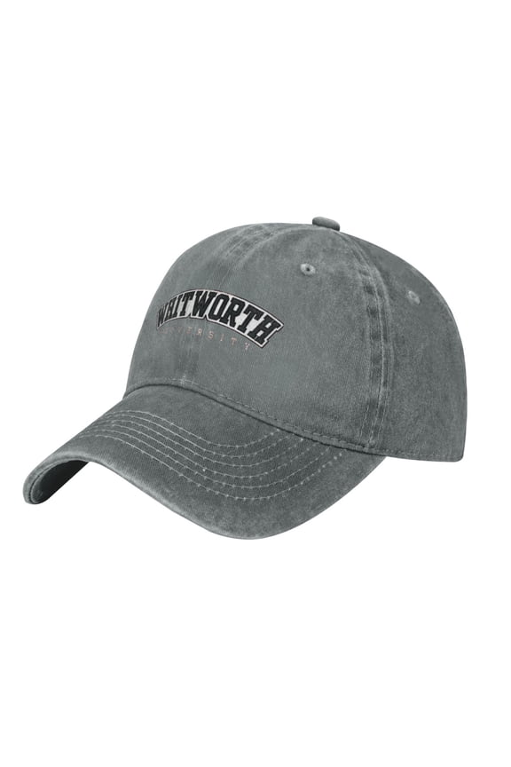 Whitworth A University Logo Hat Adjustable Baseball Cap Cotton Cowboy Hat, Fashionable For Man Woman