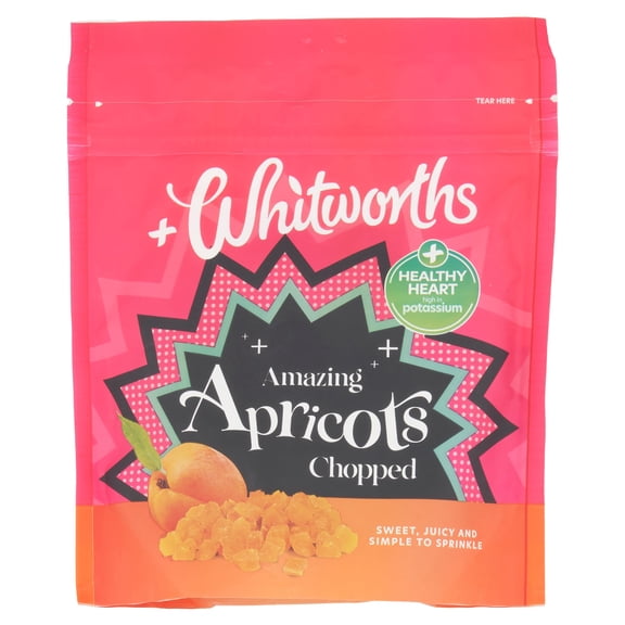 Whitworths Chopped Apricots 140G, Imported from Britain
