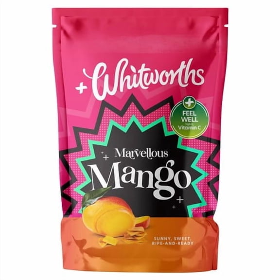 Whitworths Mango 60g, British Import (Pack of 2)