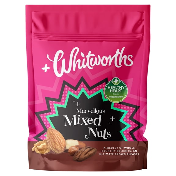 Whitworths Mixed Nuts 100g, Imported from Britain