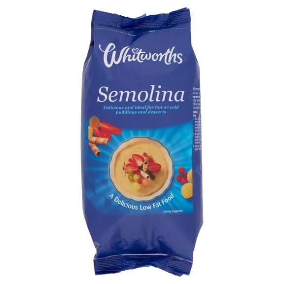 Whitworths Semolina 500G, Imported from Britain