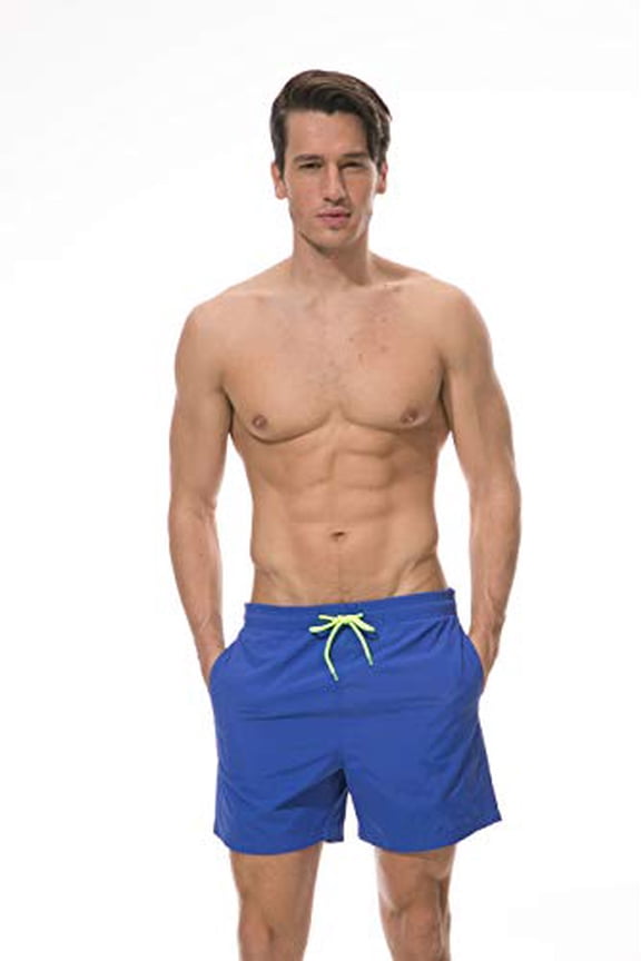 Swimming Shorts/Trunks for Men, Quick Dry Material, Lightweight Comfortable and Breathable Material – Various Sizes, Outdoor Sports, Swimming, Beach Party and More