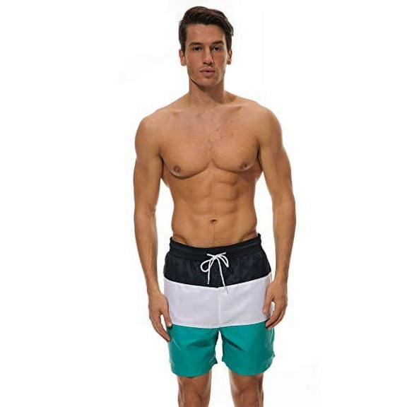 Whitzy Co. Swimming Shorts/Trunks for Men, Quick Dry Material, Lightweight Comfortable and Breathable Material – Various Sizes, Outdoor Sports, Swimming, Beach Party and More