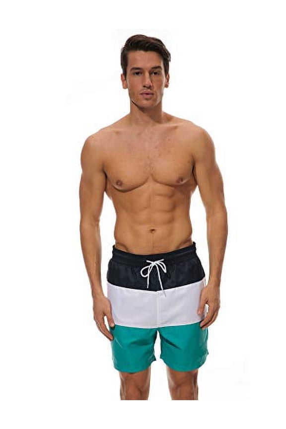 Swimming Shorts/Trunks for Men, Quick Dry Material, Lightweight Comfortable and Breathable Material – Various Sizes, Outdoor Sports, Swimming, Beach Party and More