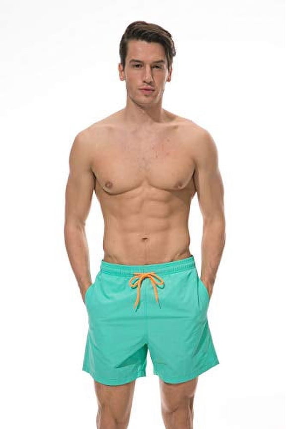 Swimming Shorts/Trunks for Men, Quick Dry Material, Lightweight Comfortable and Breathable Material – Various Sizes, Outdoor Sports, Swimming, Beach Party and More