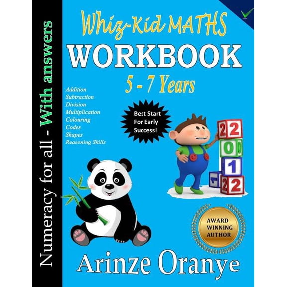 Whiz-Kid Maths 5-7 Workbook Paperback 1979167958 9781979167956 Mr Arinze Edward Oranye