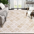 thumbnail image 1 of Garvee 10'x13' Large Area Rug Machine Washable Boho Rug Modern Geometric Rug Moroccan Carpet Non Slip Low Pile Accent Rug for Living Room Bedroom, Taupe, 1 of 6