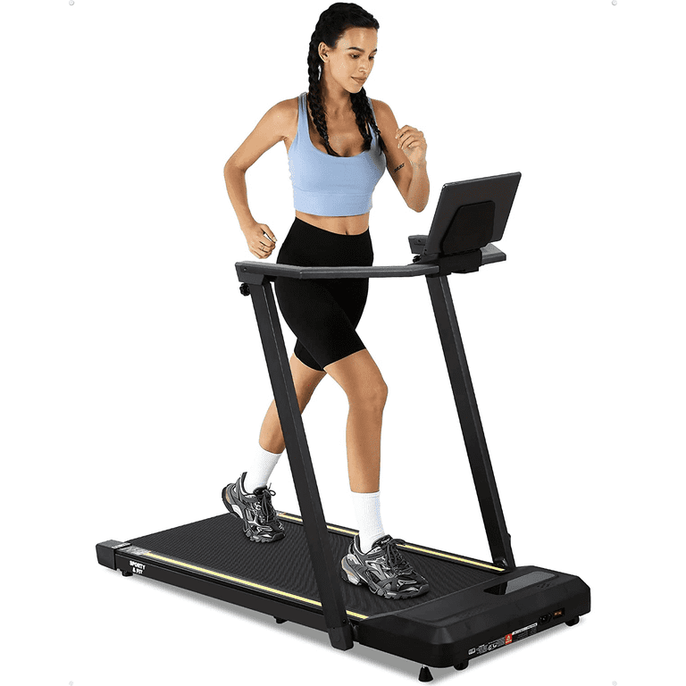 WhizMax 2.25HP Folding Treadmill with Remote Control Electric Motorized Power Running Fitness Machine Gray