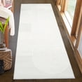 thumbnail image 1 of Garvee 2' x 6' Runner Rug Modern Geometric Hallway Rug Runner Machine Washable Low Pile Area Rug Non Slip Bedsides Carpet for Laundry Room, Beige, 1 of 6
