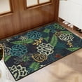 thumbnail image 1 of WhizMax 2'x3' Small Floral Rug Modern Washable Rug Boho Rug Soft Indoor Front Door Doormat Non Slip Low Pile Entryway Door Mat for Kitchen, Gray Black, 1 of 5