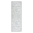 thumbnail image 1 of Garvee 2'x6' Hallway Runner Rug Vintage Floral Print Kitchen Runner Rug Soft Anti-Slip Indoor Bedroom Rug Runner for Laundry, Gray, 1 of 7