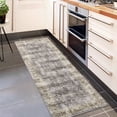 thumbnail image 1 of Garvee 2'x6' Vintage Persian Runner Rug Floral Boho Kitchen Runners Low Pile Non-Slip Bedsides Hallway Rug for Laundry Room, Gray/Taupe, 1 of 6