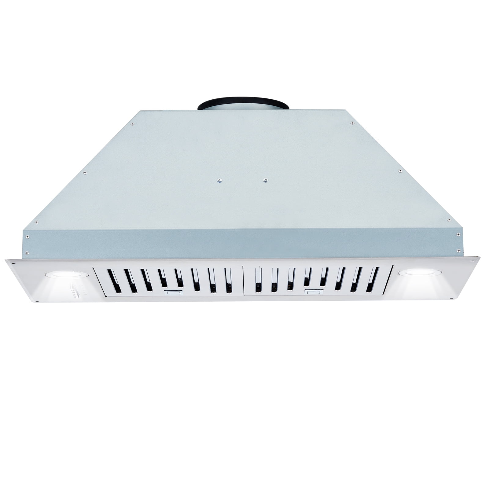 30-Inch Stainless Steel Convertible Insert Range Hood with LED Lights