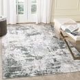 thumbnail image 1 of WhizMax 4x6 Abstract Area Rug for Living Room Bedroom Modern Area Rug Non-Slip Non-Shedding Area Rug Low Pile Foldable Thin Rug, Gray Green, 1 of 6