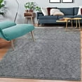 thumbnail image 1 of WhizMax 5' x 8' Living Room Area Rug Modern Plush Rug Thick Shaggy Soft Fluffy Shag Rug Fuzzy Rug Non Slip for Bedroom, Gray, 1 of 5