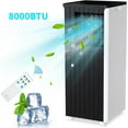 thumbnail image 1 of Garvee 8000BTU Portable Air Conditioner,3-in-1 AC Unit with Remote,Window kit,Pipe Cools up to 350 Sq.ft for Home Office Dorms,Black, 1 of 10