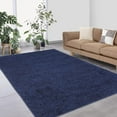 thumbnail image 1 of WhizMax 9' x 12' Large Area Rug for Living Room Bedroom Modern Non-Shedding Anti-Slip Shag Area Rug Fuzzy Rug Carpet for Kids Playroom, Navy Blue, 1 of 6