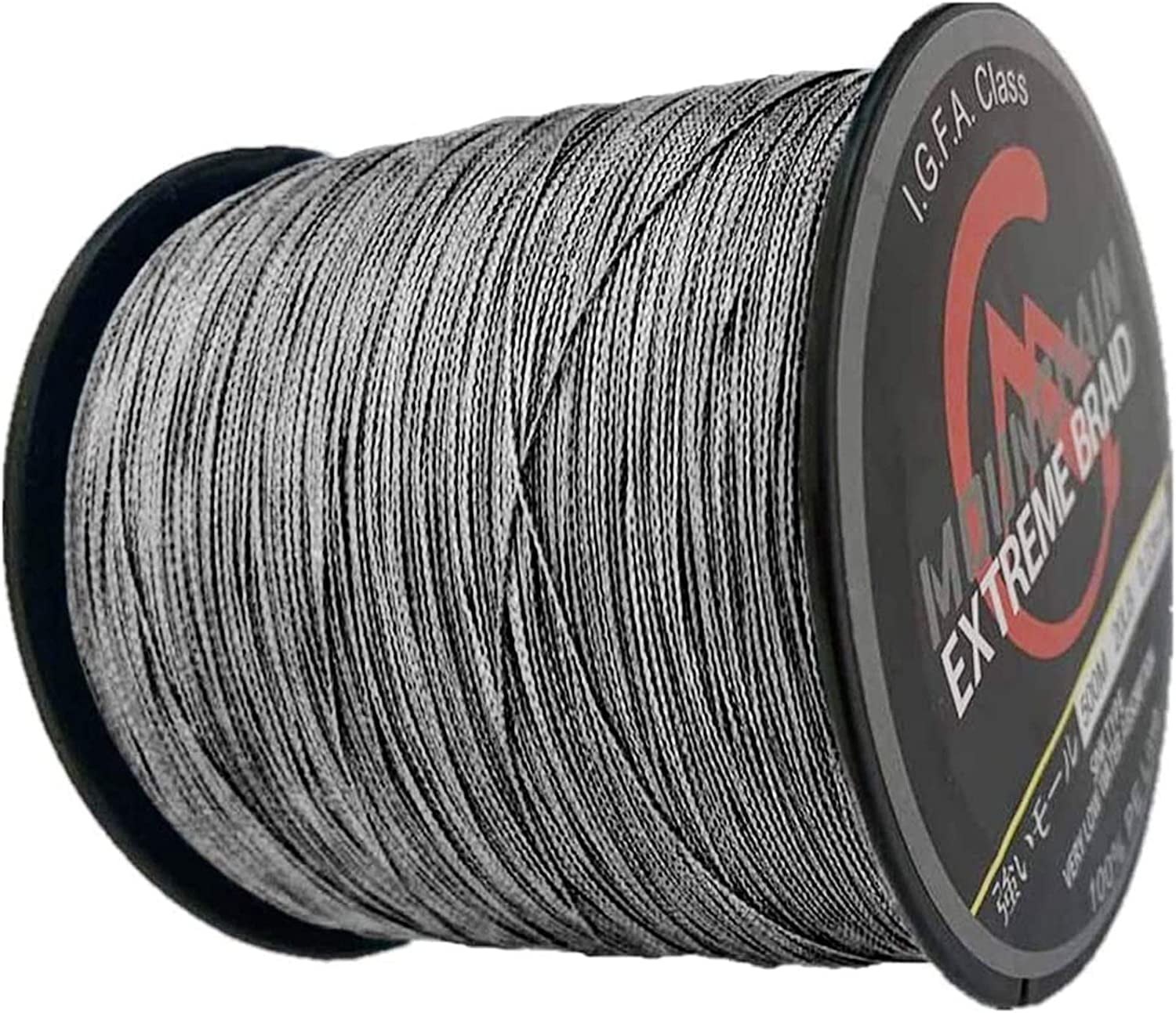 WhizMax Braided Fishing Line, 8 Strands Abrasion Resistant Braided