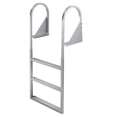 thumbnail image 1 of Garvee Dock Ladder 3 Steps,350LBS Removable Boat Ladder with Upgraded Widen Nonslip Pedals for Lake/Pool/Boarding/RV,Sliver, 1 of 6
