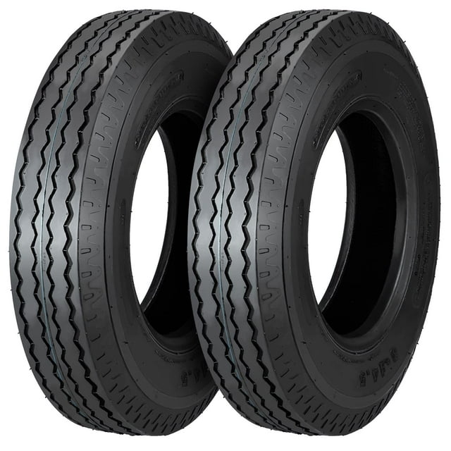 WhizMax Heavy Duty TRUE Highway Trailer Tires 814.5 14 Ply Load Range G Speed Rating K, 2 Pcs