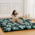 WhizMax Japanese Style Futon Mattress for Floor, Full Size Floral