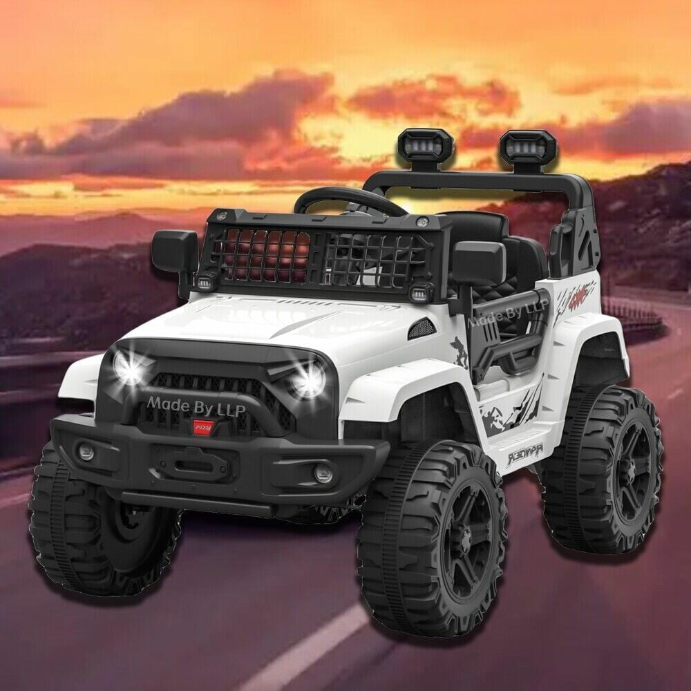 Remote Control All-Terrain Utility Jeep with Authentic Sounds