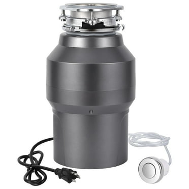 Garvee 1/2 HP Garbage Disposal, 3500 RPM Sink Garbage Disposal with Wireless Switch for Kitchen, Gray