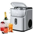 WhizMax Nugget Ice Maker Countertop, SelfCleaning Ice Machine Makes