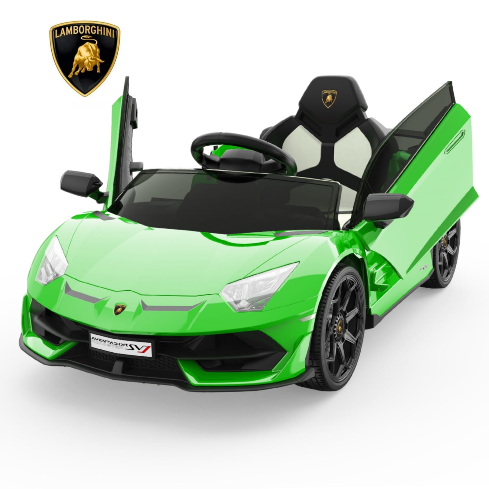 12V Licensed Mercedes-Benz AMG Kids Ride-On Car With Remote Control – Electric Sports Car For Ages 3-8, White