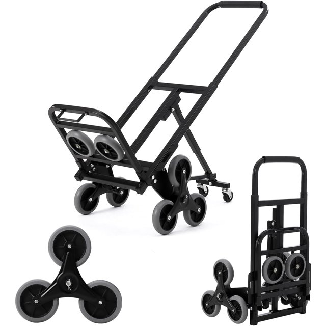 WhizMax Stair Climbing Cart, 330 LB Climber Hand Truck Dolly with