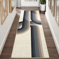 thumbnail image 1 of Garvee 2'x6' Hallway Runner Rug Washable Modern Geometric Rug Non-Slip Bedsides Rugs for Kitchen, Gray Brown, 1 of 8