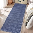 thumbnail image 1 of Garvee 2'x6' Kitchen Runner Rug Modern Farmhouse Rug Washable Rug Anti-Slip Bedroom Rugs for Laundry Room, Blue, 1 of 6