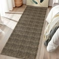 thumbnail image 1 of Garvee 2'x6' Kitchen Runner Rug Modern Farmhouse Rug Washable Rug Anti-Slip Bedroom Rugs for Laundry Room, Brown, 1 of 6