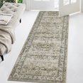 thumbnail image 1 of Garvee 2'x6' Kitchen Runner Rug Vintage Floral Rugs Non-Slip Bedsides Rug for Laundry Room Hallway, Tan, 1 of 7