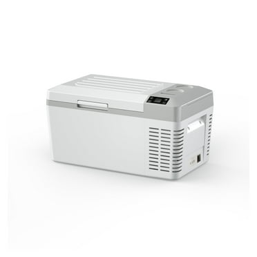 Whizmax 21QT Portable Car Fridge & Freezer, 12V DC Electric Cooler with Touch Control, AC/DC Power for Camping, Travel, Home Use, Grey