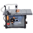 thumbnail image 1 of Garvee Dust-Free Table Saw,8.5 Inch 5A Multi-Function Saw, Frame 45º-90º Blade Angle, No-Load Speed Of About 5000RPM, Compact Table Saw, Dust Rate 98%, For Wood, Plastic Diy Woodworking, 1 of 7