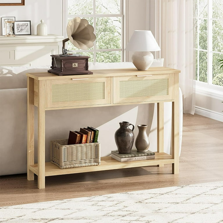 Boho entryway table discount