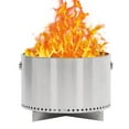 thumbnail image 1 of Whizmax Fire Pits for Garden, 20.5 Inch Smokeless Fire Pit, Wood Burning Fireplaces,Silver, 1 of 8